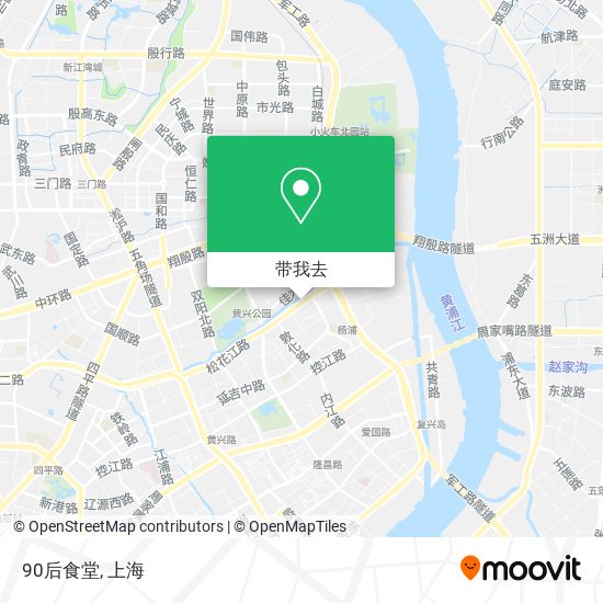 90后食堂地图