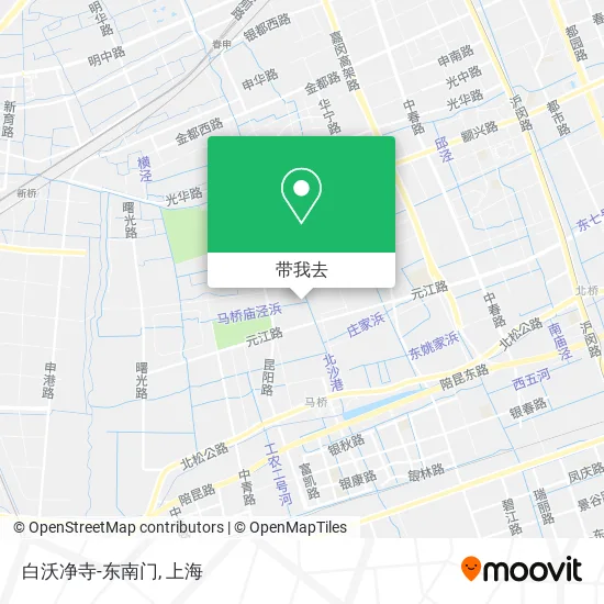 白沃净寺-东南门地图