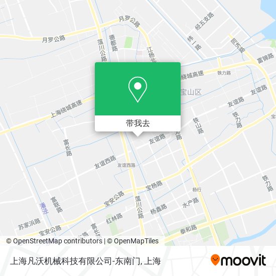 上海凡沃机械科技有限公司-东南门地图