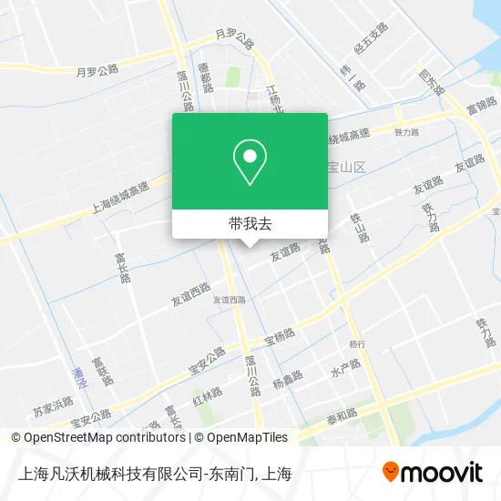 上海凡沃机械科技有限公司-东南门地图