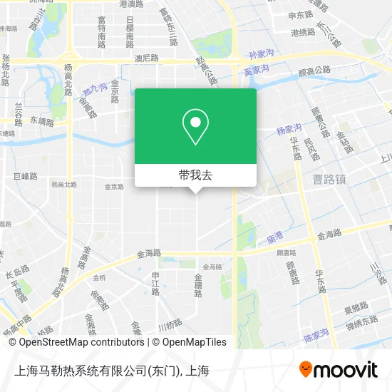 上海马勒热系统有限公司(东门)地图