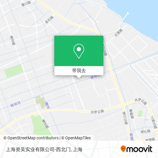 上海资吴实业有限公司-西北门地图