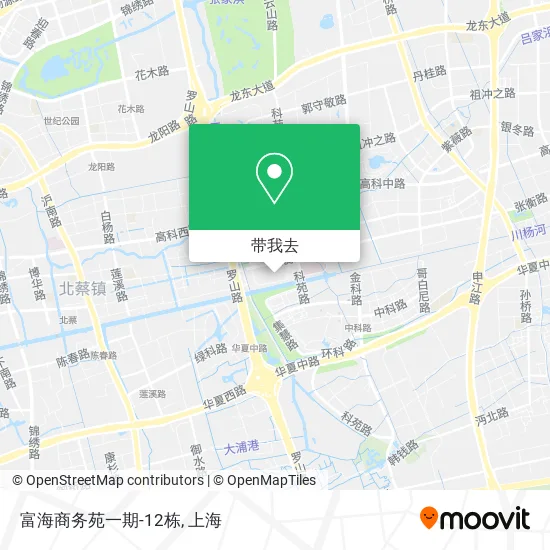 富海商务苑一期-12栋地图