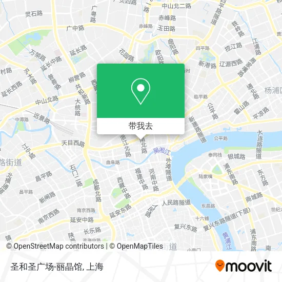 圣和圣广场-丽晶馆地图