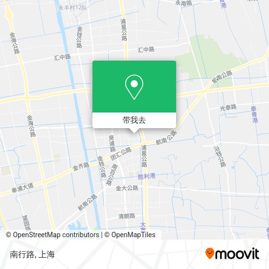 南行路地图