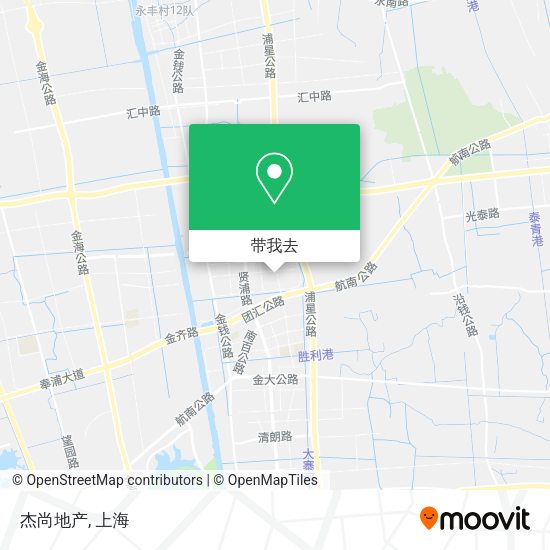 杰尚地产地图