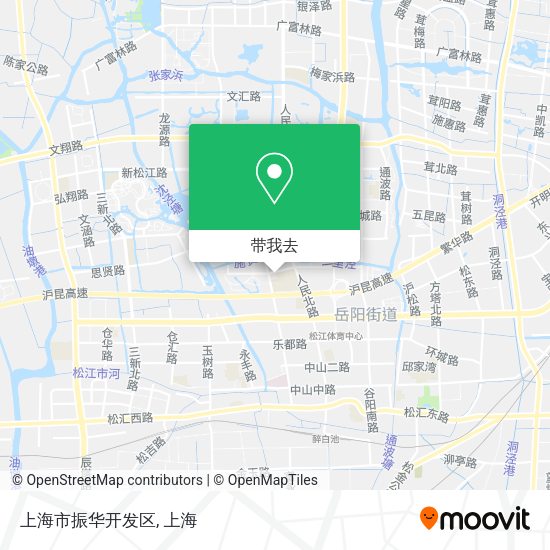 上海市振华开发区地图