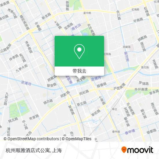 杭州顺雅酒店式公寓地图