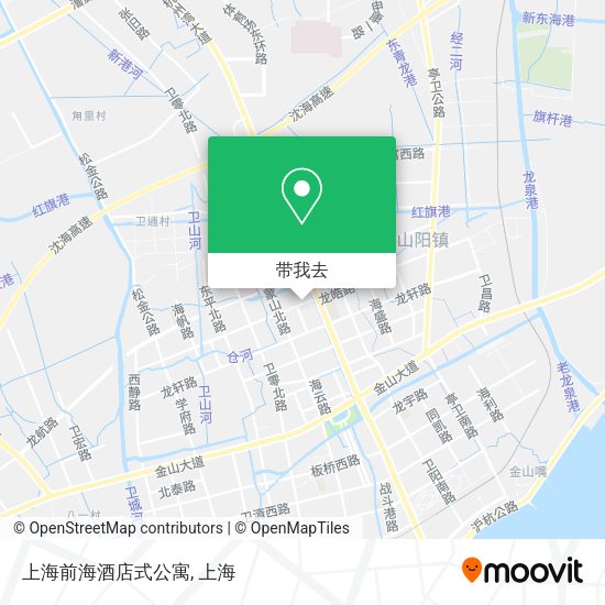上海前海酒店式公寓地图