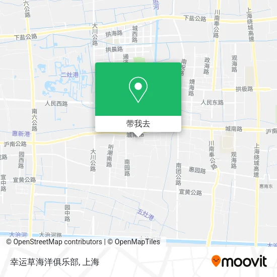 幸运草海洋俱乐部地图