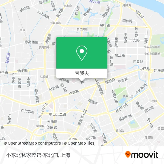 小东北私家菜馆-东北门地图