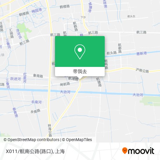 X011/航南公路(路口)地图