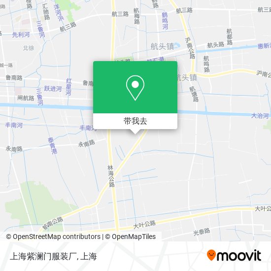 上海紫澜门服装厂地图