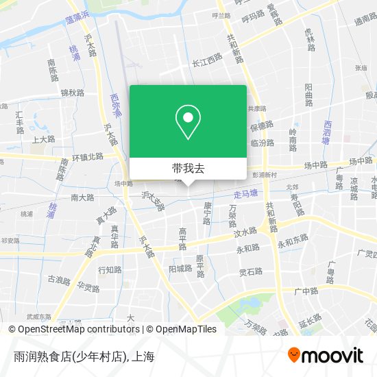 雨润熟食店(少年村店)地图