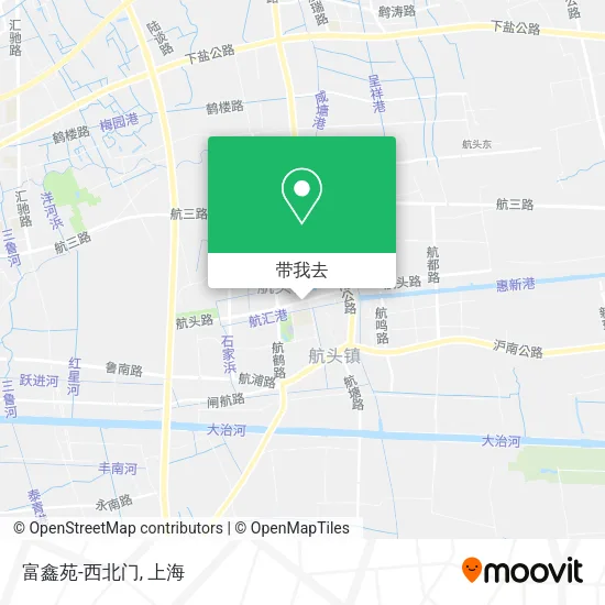 富鑫苑-西北门地图