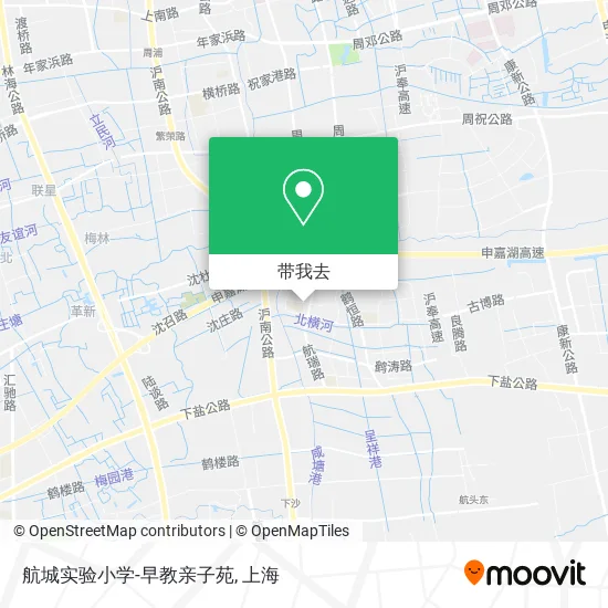航城实验小学-早教亲子苑地图