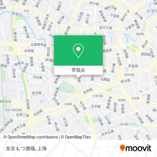 东京もつ酒场地图