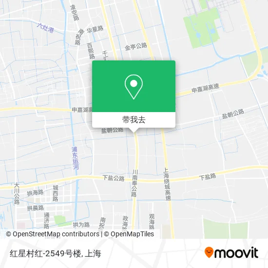红星村红-2549号楼地图