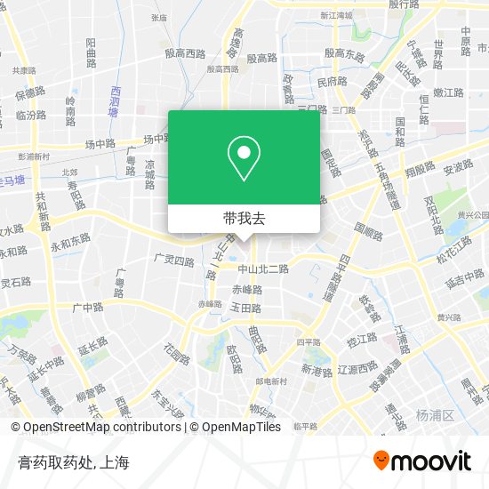 膏药取药处地图