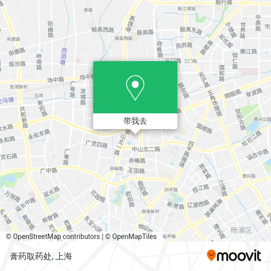膏药取药处地图