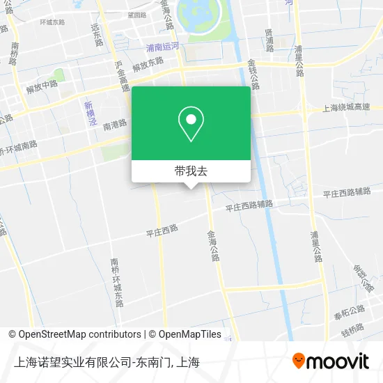 上海诺望实业有限公司-东南门地图