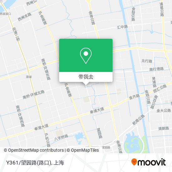 Y361/望园路(路口)地图