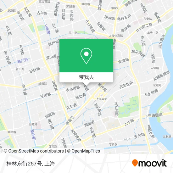 桂林东街257号地图