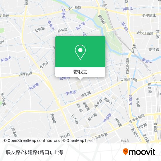 联友路/朱建路(路口)地图
