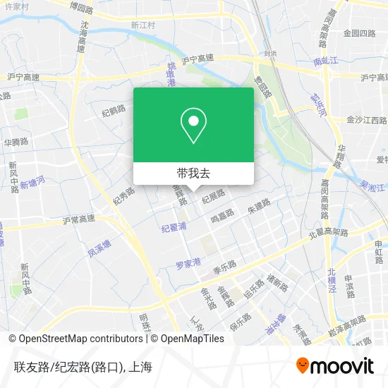 联友路/纪宏路(路口)地图