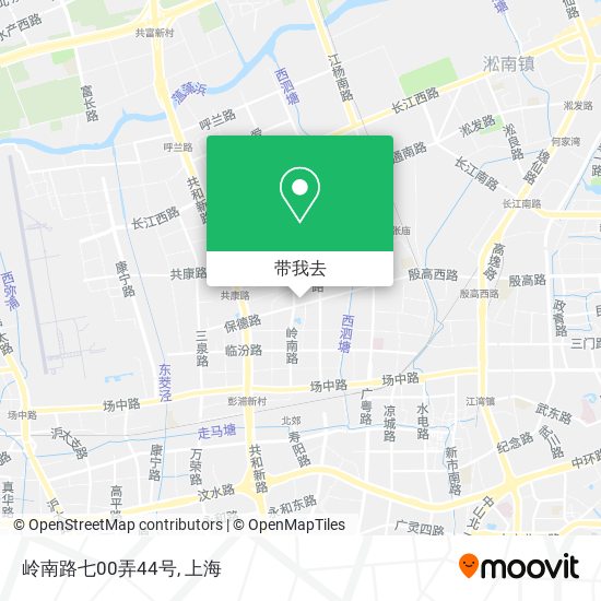 岭南路七00弄44号地图