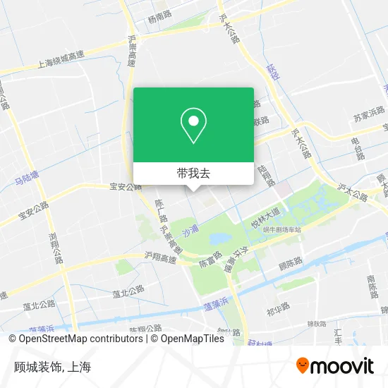 顾城装饰地图
