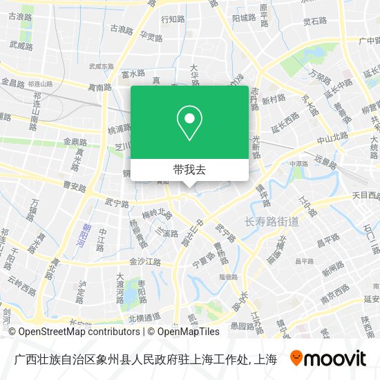 广西壮族自治区象州县人民政府驻上海工作处地图