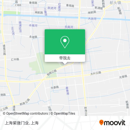 上海紫微门业地图
