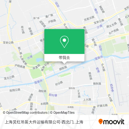 上海炅红吊装大件运输有限公司-西北门地图