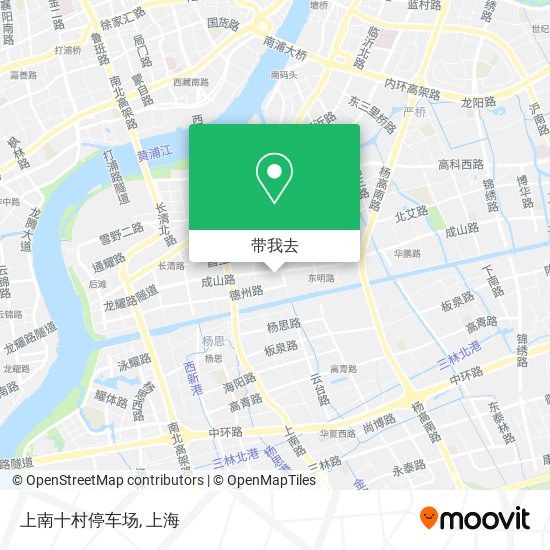 上南十村停车场地图