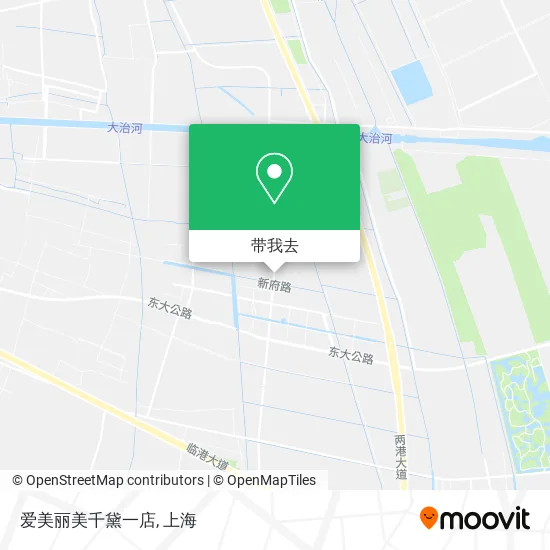 爱美丽美千黛一店地图