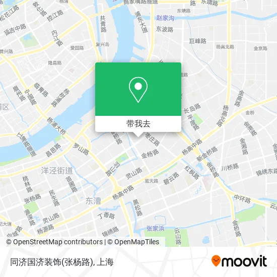 同济国济装饰(张杨路)地图