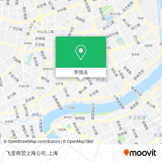 飞蛋商贸上海公司地图