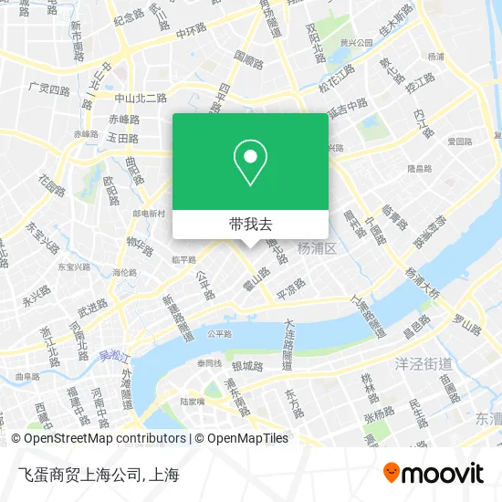 飞蛋商贸上海公司地图