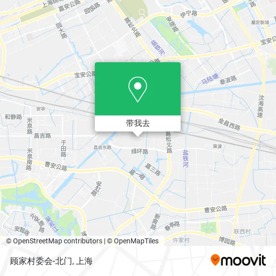 顾家村委会-北门地图