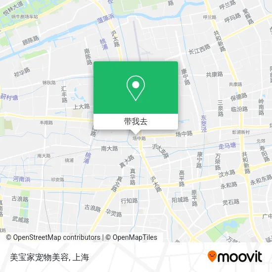 美宝家宠物美容地图