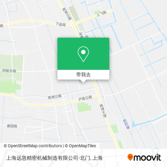 上海远急精密机械制造有限公司-北门地图