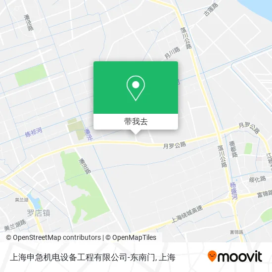 上海申急机电设备工程有限公司-东南门地图