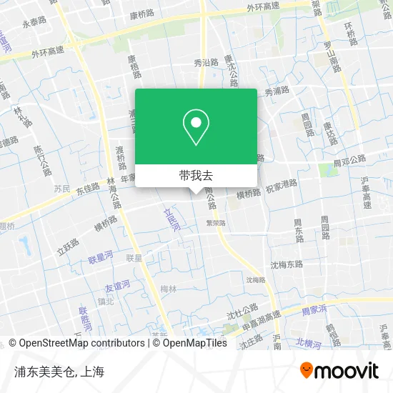 浦东美美仓地图