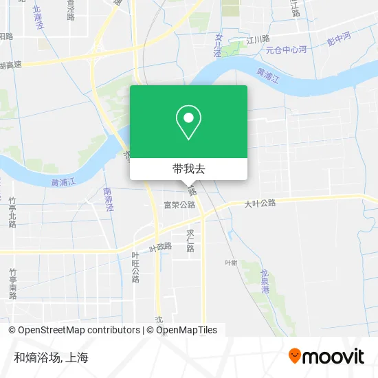和熵浴场地图