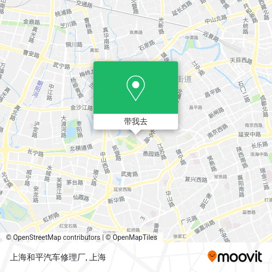 上海和平汽车修理厂地图