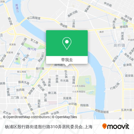 杨浦区殷行路街道殷行路310弄居民委员会地图