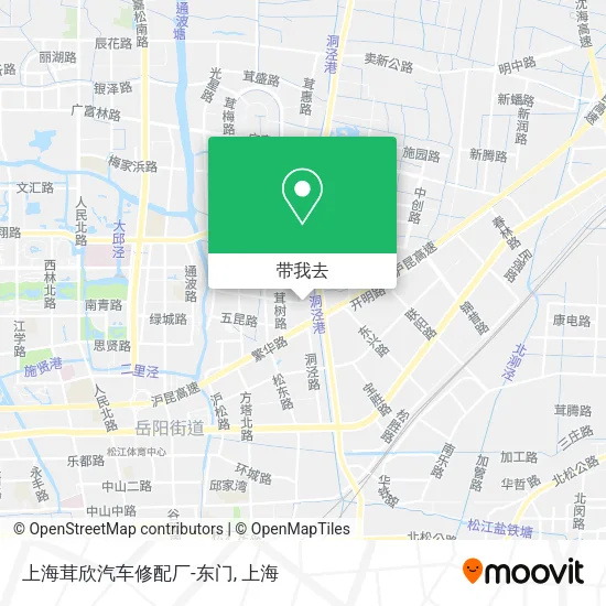 上海茸欣汽车修配厂-东门地图