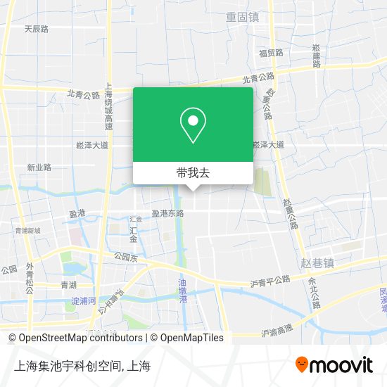 上海集池宇科创空间地图