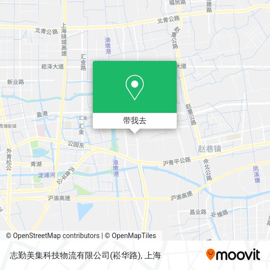 志勤美集科技物流有限公司(崧华路)地图